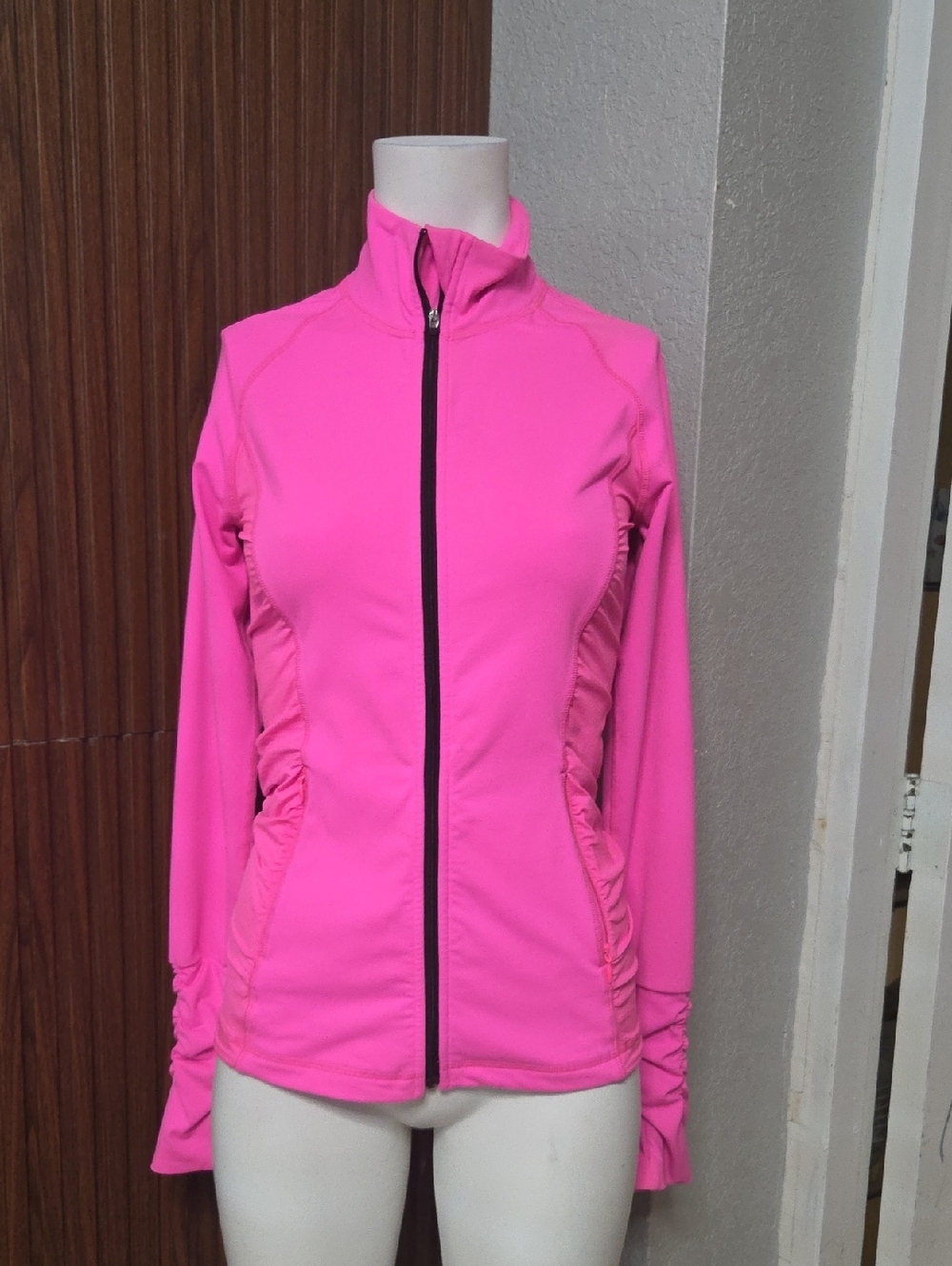 Original VICTORIA’s SECRET VSX  VS SPORT  PINK ZIP YOGA JACKET  SZ XS